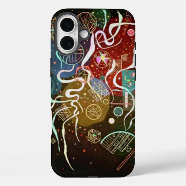 Kandinsky Movement I Abstract Painting Case-Mate iPhone Case (Back)
