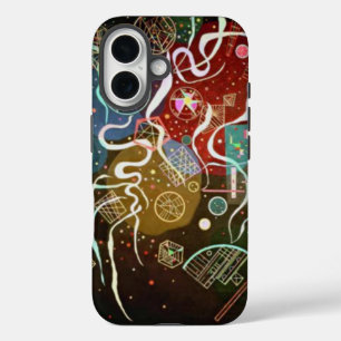 Kandinsky Movement I Abstract Painting iPhone 16 Case