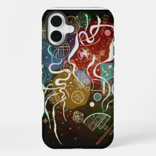 Kandinsky Movement I Abstract Painting iPhone 16 Plus Case
