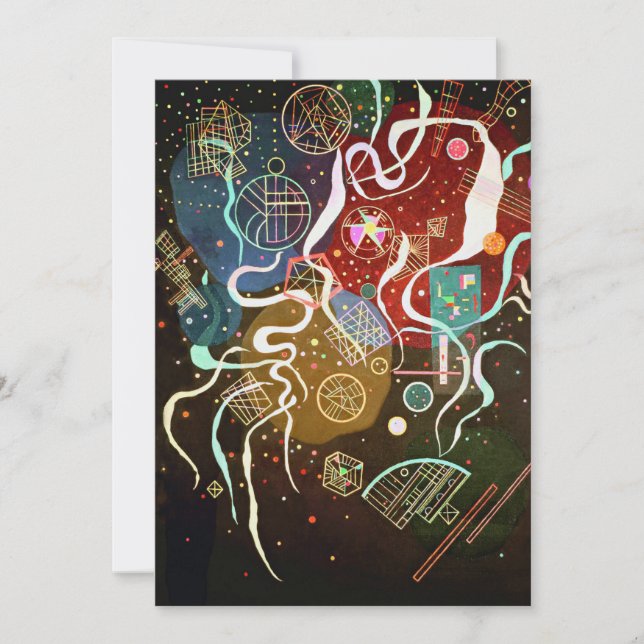 Kandinsky Movement I Invitations (Front)