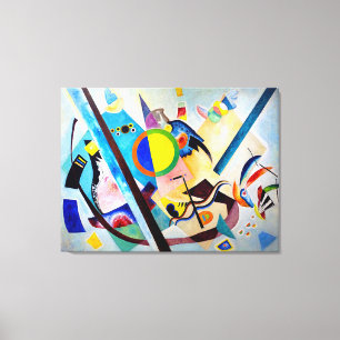 KANDINSKY - MULTICOLORED CIRCLE - 1921 - Bauhaus - Canvas Print