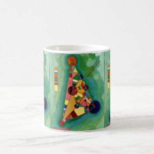 Kandinsky - Multicolored Triangle Coffee Mug