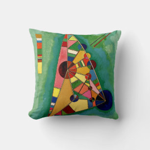 Kandinsky - Multicolored Triangle, Cushion