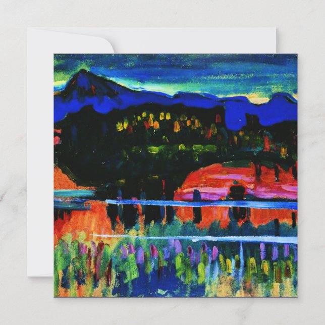 Kandinsky - Murnau am Staffelsee Card (Front)
