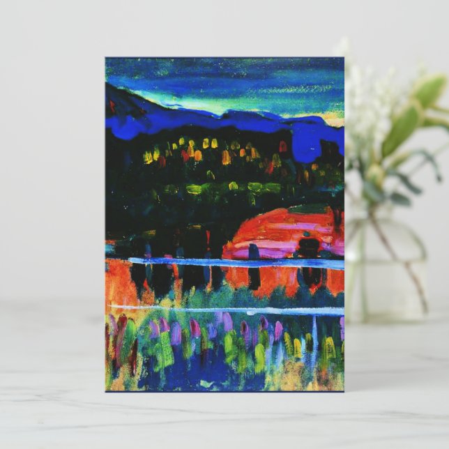Kandinsky - Murnau am Staffelsee Card (Standing Front)