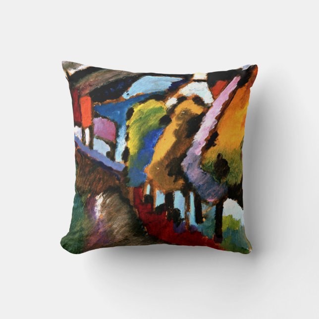 Kandinsky - Murnau, Castle and Church Cushion (Front)