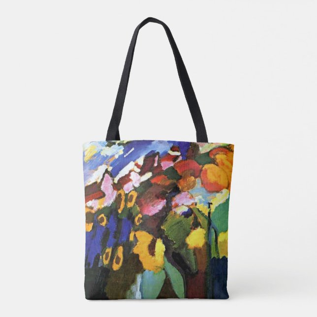 Kandinsky - Murnau Garden-1909 Tote Bag (Back)