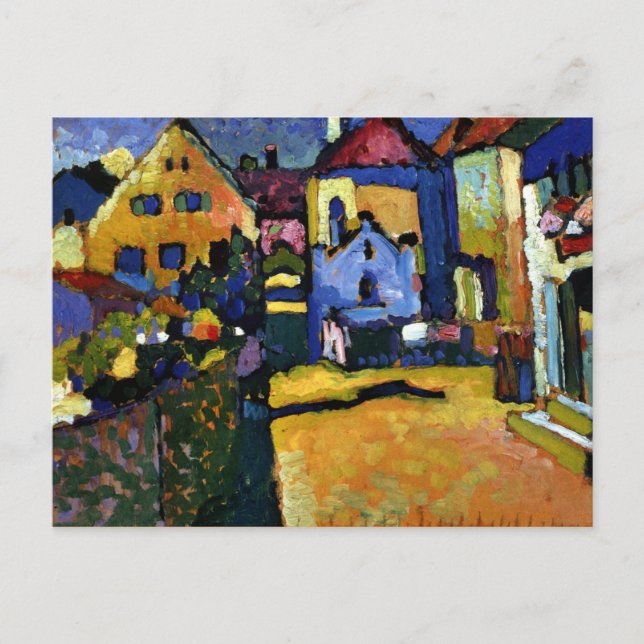 Kandinsky - Murnau - Grungasse Postcard (Front)