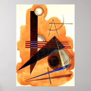 Kandinsky - Obstinate Brown Poster