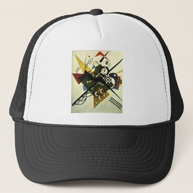 Kandinsky On White II Trucker Hat (Front)