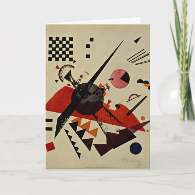 Kandinsky - Orange Card (Front)