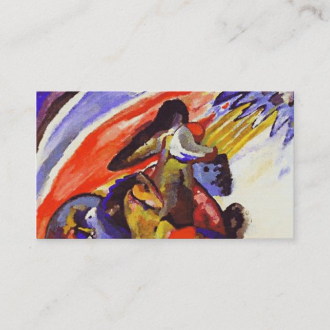 Kandinsky Painting Business/Profile Card (Front)
