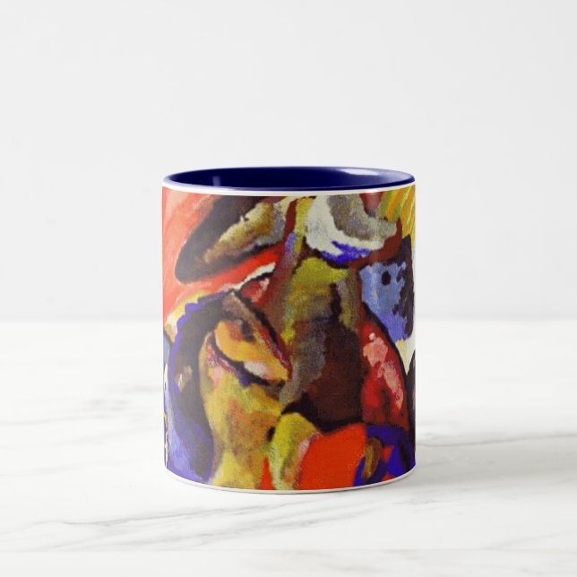 Kandinsky Painting Mug (Center)