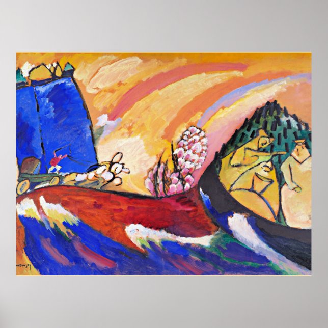 Kandinsky - Painting with Troika Poster (Front)
