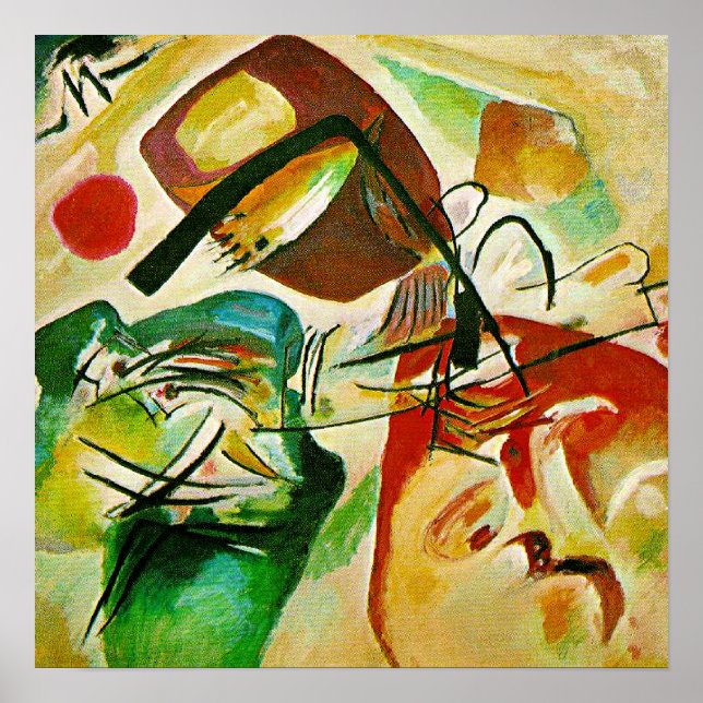 Kandinsky - Picture with a Black Arch, Poster (Front)