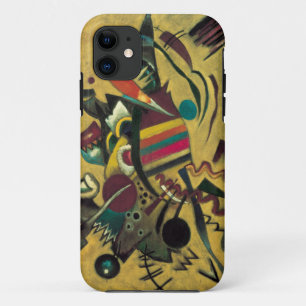 Kandinsky Points Abstract Canvas Painting iPhone 11 Case