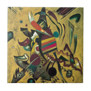 Kandinsky Points Abstract Canvas Painting Tile