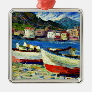 Kandinsky - Rapallo Boats, Metal Ornament