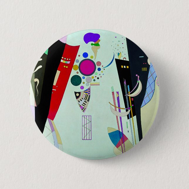 Kandinsky Reciprocal Accords Button (Front)