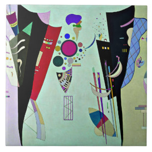 Kandinsky - Reciprocal Accords Ceramic Tile