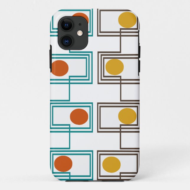 Kandinsky Rectangles with Ovals  Case-Mate iPhone Case (Back)