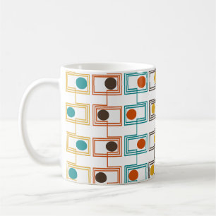 Kandinsky Rectangles with Ovals  Coffee Mug