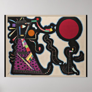 Kandinsky - Red Circle Poster