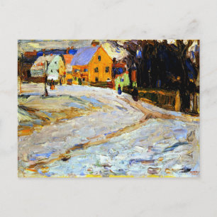 Kandinsky - Schwabing-Nikolaiplatz Postcard