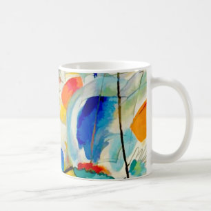 Kandinsky Sea Battle 1913 Coffee Mug