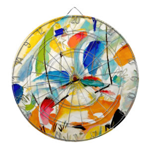 Kandinsky Sea Battle 1913 Dartboard