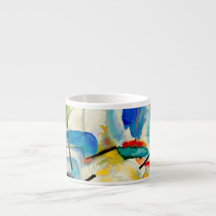 Kandinsky Sea Battle 1913 Espresso Cup