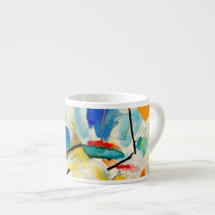 Kandinsky Sea Battle 1913 Espresso Cup