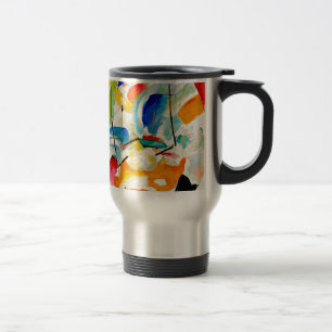 Kandinsky Sea Battle 1913 Travel Mug