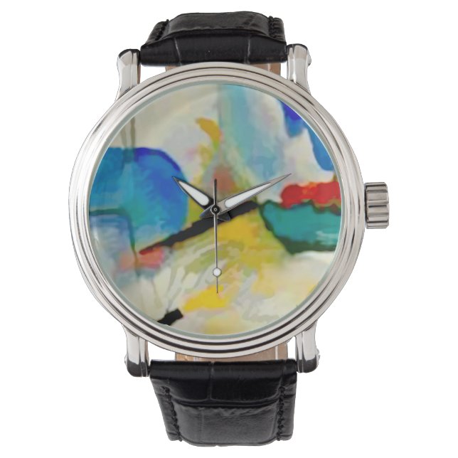 Kandinsky Sea Battle 1913 Watch (Front)