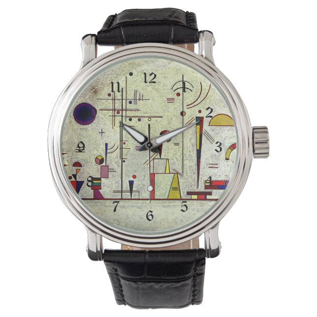 Kandinsky - Serious-Fun, abstract art Watch (Front)