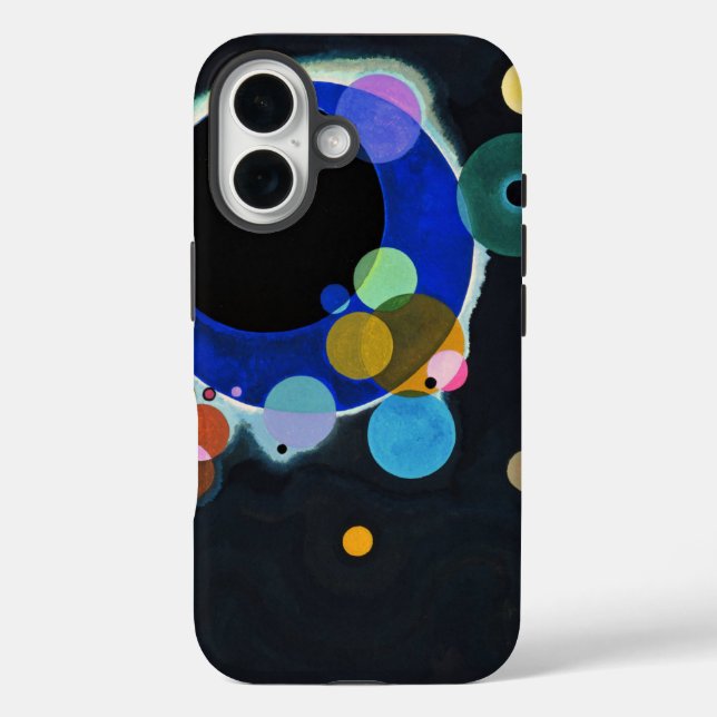 Kandinsky Several Circles Abstract Case-Mate iPhone Case (Back)