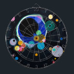 Kandinsky Several Circles Abstract Dartboard<br><div class="desc">One of the noteable works of Wassily Kandinsky,  one of the founders of abstract art. Kandinsky took his place in history as one of the unique artists who broke new ground in world art.</div>