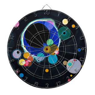 Kandinsky Several Circles Abstract Dartboard