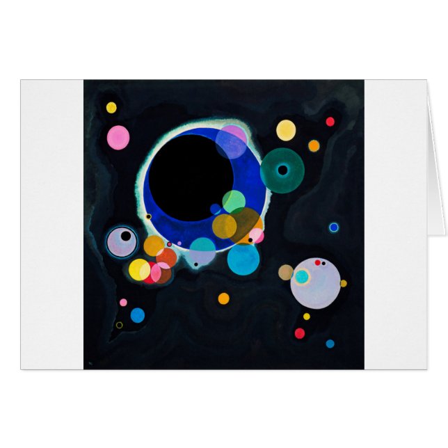 Kandinsky Several Circles Artwork (Front Horizontal)