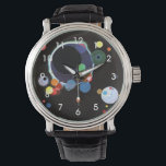 Kandinsky - Several Circles, famous painting, Watch<br><div class="desc">Wassily Kandinsky popular painting,  Several Circles.</div>