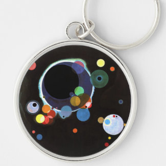 Kandinsky - Several Circles Key Ring