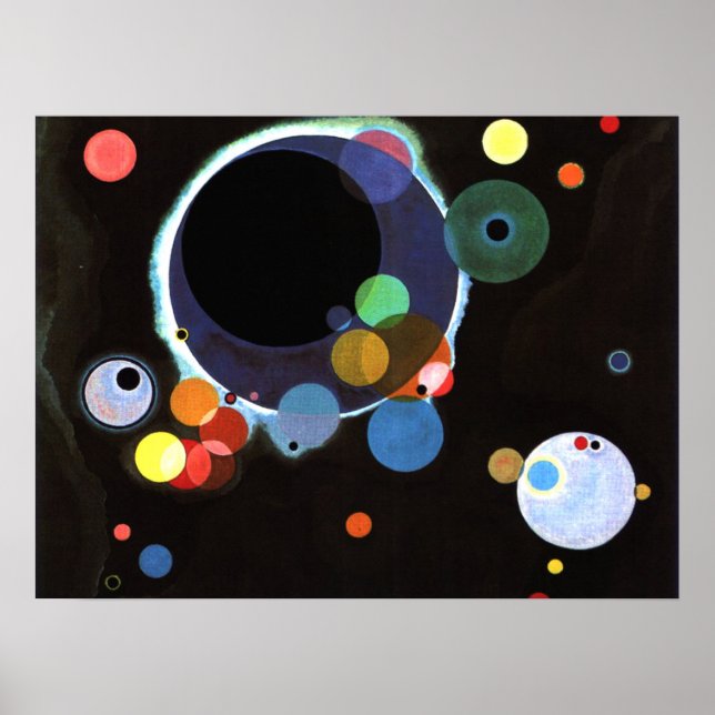 Kandinsky - Several Circles Poster (Front)