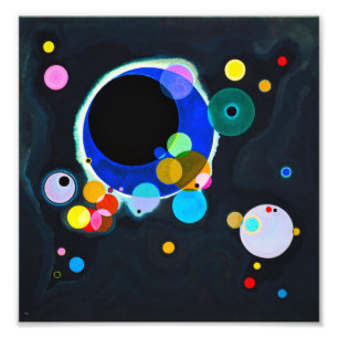 Kandinsky Several Circles Print