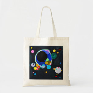 Kandinsky Several Circles Tote Bag