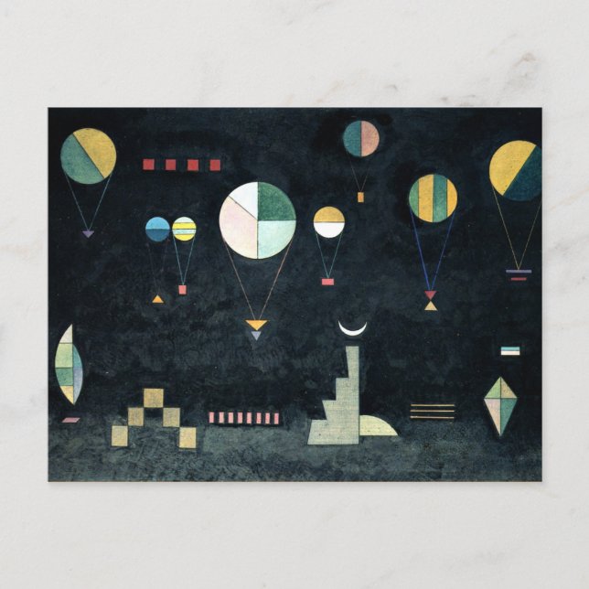 Kandinsky - Shallow-Deep Postcard (Front)