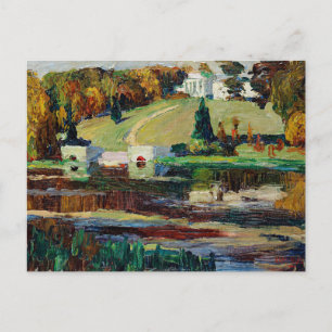 Kandinsky - Skizze fur Achtyrka-Herbst Postcard