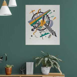 Kandinsky 'Small Worlds' 1922 Poster