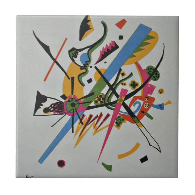 Kandinsky - Small Worlds, 1922 Tile (Front)