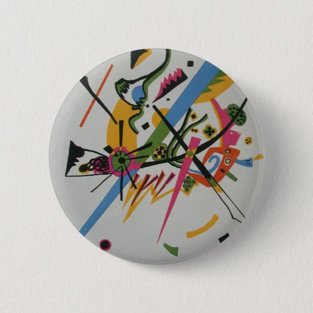 Kandinsky Small Worlds Kleine Welts I 6 Cm Round Badge (Front)
