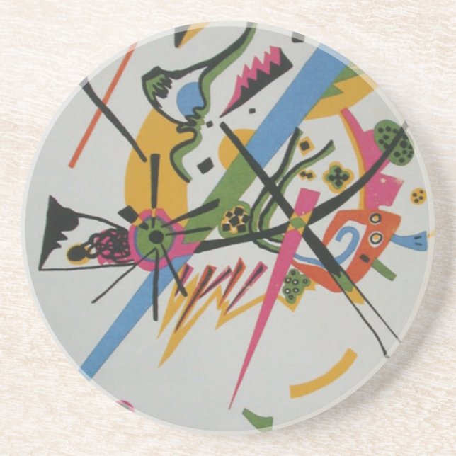 Kandinsky Small Worlds Kleine Welts I Coaster (Front)